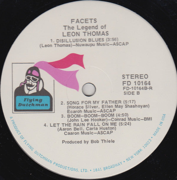 Leon Thomas : Facets - The Legend Of Leon Thomas (LP, Comp, Ind)