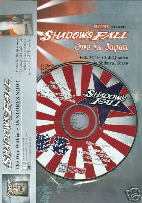 Shadows Fall : Live In Japan (CD, EP, Promo)