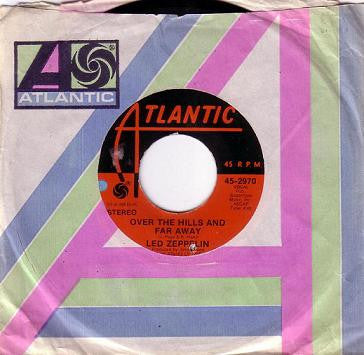 Led Zeppelin : Over The Hills And Far Away (7", PL )