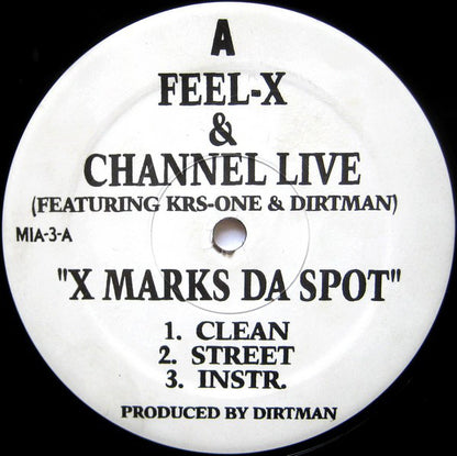 Feel-X & Channel Live : X Marks Da Spot (12")