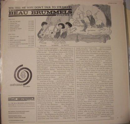 The Beau Brummels : Volume 2 (LP, Album, Mono)