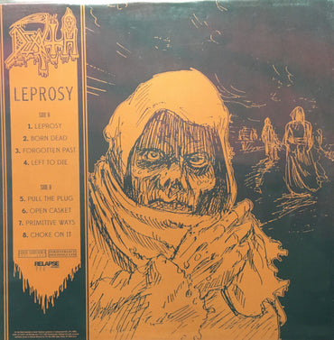 Death (2) : Leprosy (LP, Album, Ltd, RE, RM, RP)