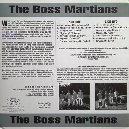 Boss Martians : The Boss Martians (LP, Album)