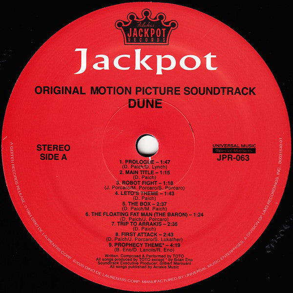 Various : Dune (Original Soundtrack Recording) (LP, Album, RE)