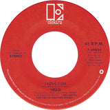 Yello : I Love You (7", Single)