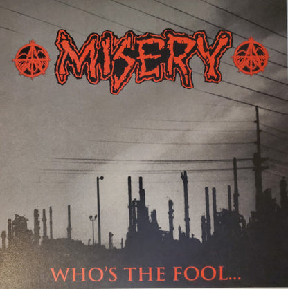 Misery (4) : Who's The Fool... (LP, Album, RM, RP, Red)