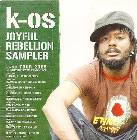 K-OS : Joyful Rebellion Sampler (CD, Promo, Smplr)