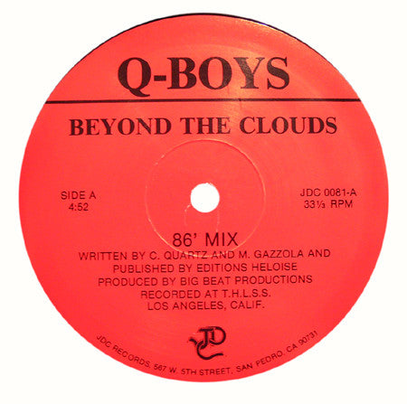 Q-Boys : Beyond The Clouds (12")