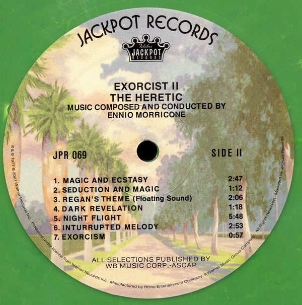 Ennio Morricone : Exorcist II: The Heretic (LP, Ltd, RE, Gre)