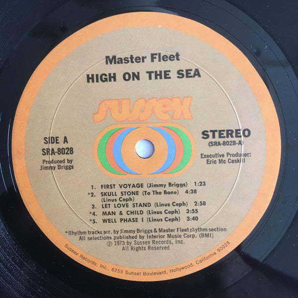 Masterfleet* : High On The Sea (LP, Album)