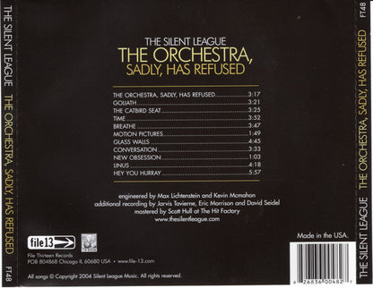 The Silent League : The Orchestra, Sadly, Has Refused (CD, Album)