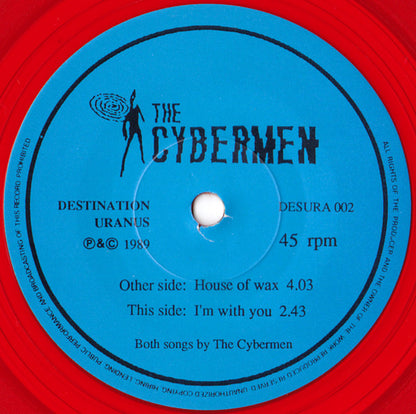 The Cybermen (2) : House Of Wax (7", Single, Red)