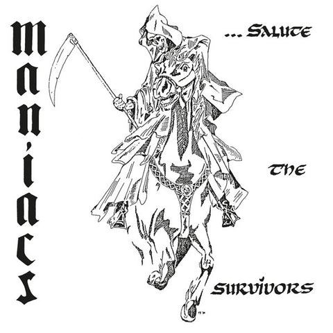 Maniacs (3) : ...Salute The Survivors (7", EP, RE)