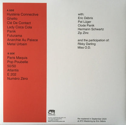 Metal Urbain* : Panik! (LP, Comp, RM, Red)