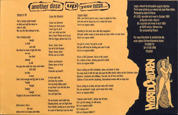 Hybrid Children : Another Dose Up Your Nose... (7", EP)