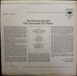 Art Farmer Quintet : The Time And The Place (LP, Album)