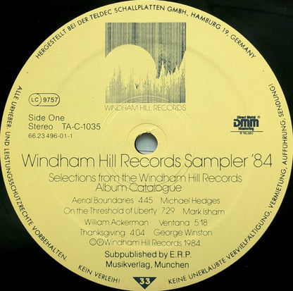 Various : Windham Hill Records Sampler '84 (LP, Smplr)
