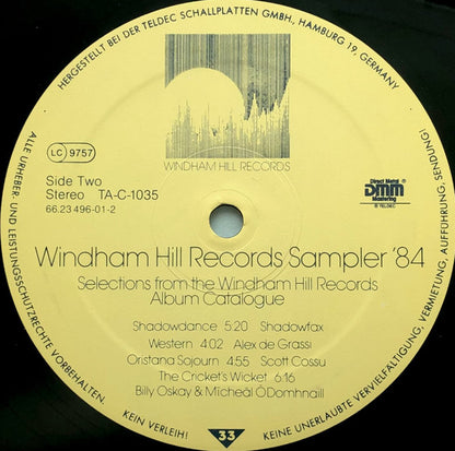 Various : Windham Hill Records Sampler '84 (LP, Smplr)