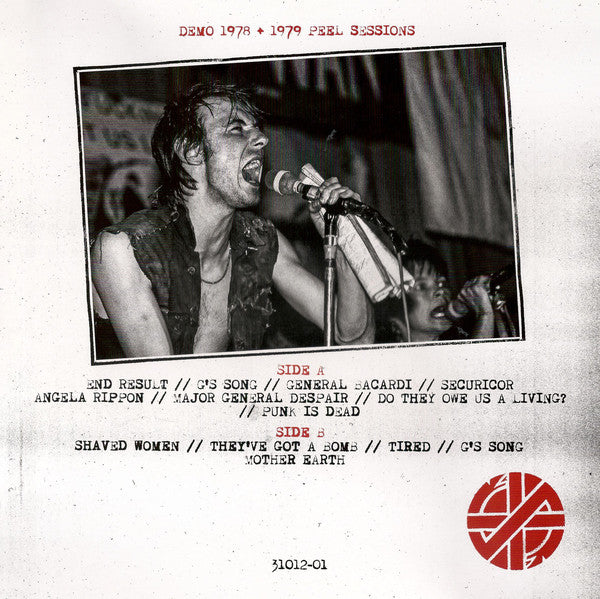 Crass : Demo 1978  + Peel Sessions 1979 (LP, Album, Comp)