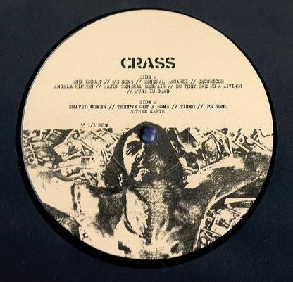 Crass : Demo 1978  + Peel Sessions 1979 (LP, Album, Comp)