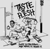 Space To Being / Taste Of Flesh : Space To Being / Jump To The Street... And Make It Right!! (7", EP)