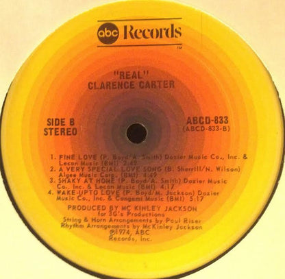 Clarence Carter : Real (LP, Album)