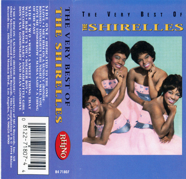 The Shirelles : The Very Best Of The Shirelles (Cass, Comp, RM, Tra)