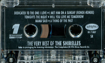 The Shirelles : The Very Best Of The Shirelles (Cass, Comp, RM, Tra)