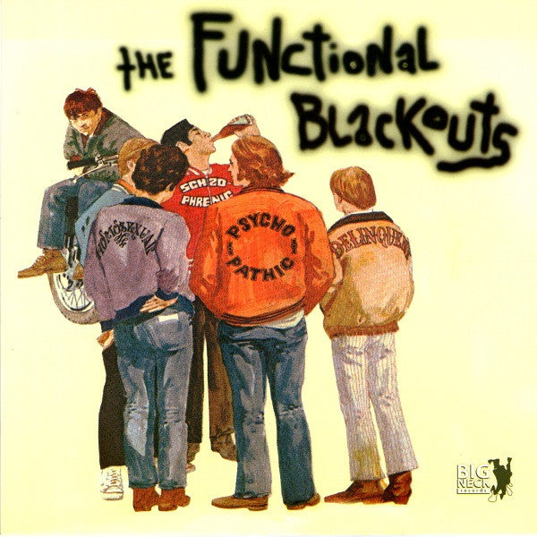 The Functional Blackouts / K.K. Rampage : The Functional Blackouts / K.K. Rampage (7", Gre)