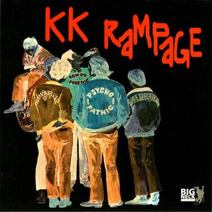 The Functional Blackouts / K.K. Rampage : The Functional Blackouts / K.K. Rampage (7", Gre)