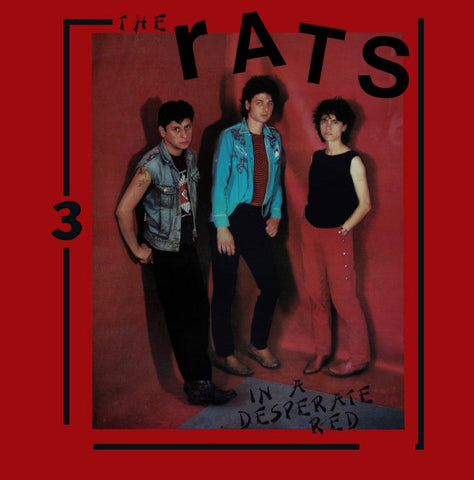 The Rats (5) : In A Desperate Red (LP, Album, RE, RP)