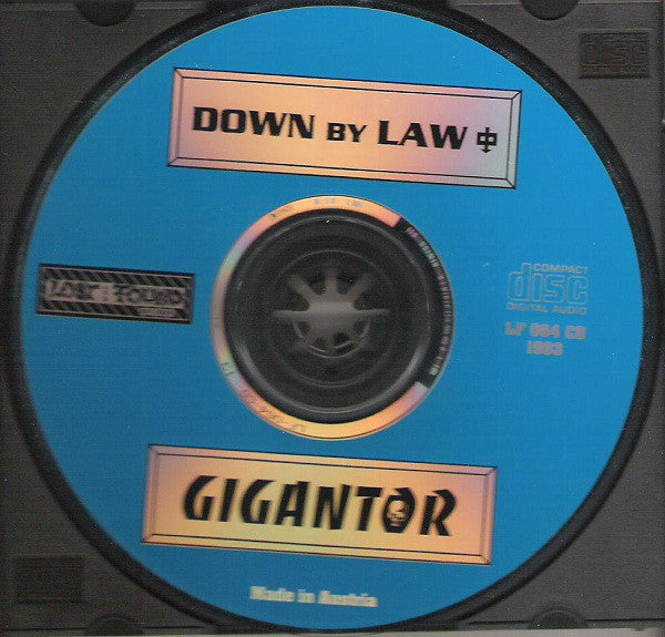 Gigantor Vs. Down By Law (2) : Down By Law Vs. Gigantor (CD, EP)