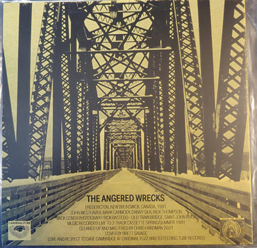 The Angered Wrecks : Bennies, Booze And R&R 1981 (LP, Ltd)