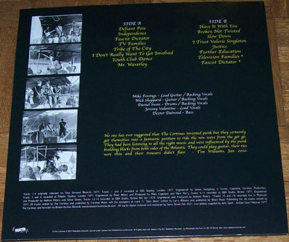 The Cortinas : Defiant Pose - Singles & Demos 1977/1978 (LP, Comp)