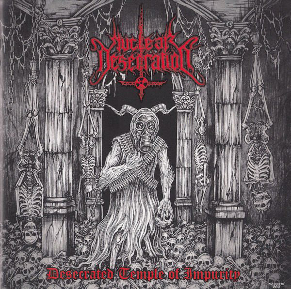 Nuclear Desecration : Desecrated Temple Of Impurity (CD, Album)