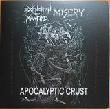 Extinction Of Mankind / Misery (4) : Apocalyptic Crust (LP, Ltd, RE, RM)