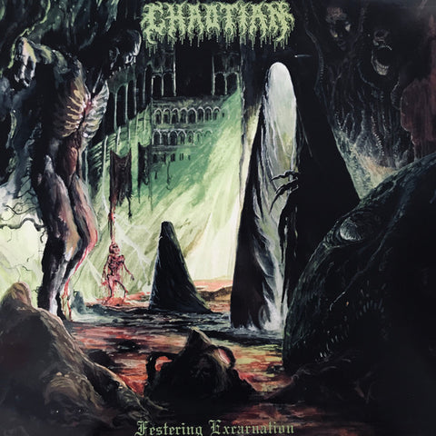Chaotian : Festering Excarnation (LP, Comp, Ltd, RP, Red)