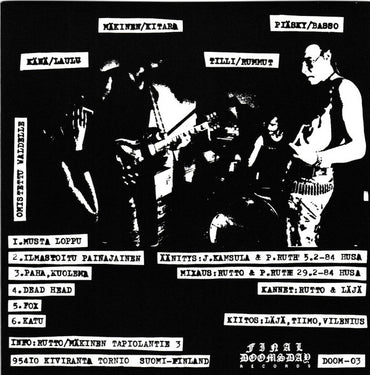 T.H.E.R.* : Ilmastoitu Painajainen (7", EP, Ltd, RE)