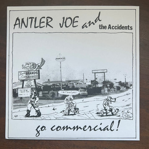 Antler Joe And The Accidents : Go Commercial! (7", EP, RE)