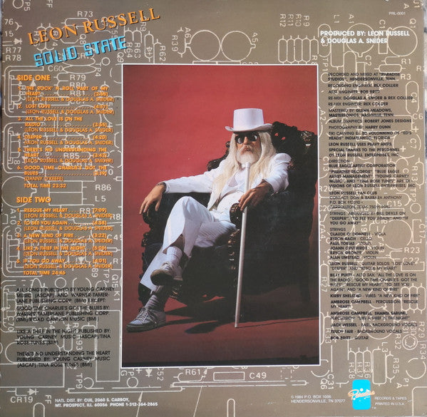 Leon Russell : Solid State (LP, Album)