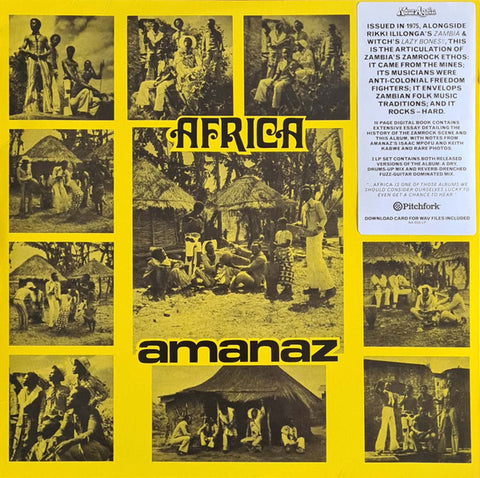 Amanaz : Africa (2xLP, Album, Ltd, RE, RP)