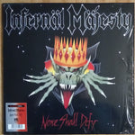 Infernäl Mäjesty : None Shall Defy (LP, Album, Ltd, RE, RM, Red)