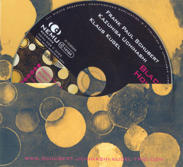 Frank Paul Schubert, Kazuhisa Uchihashi*, Klaus Kugel : Black Holes Are Hard To Find (CD, Album)