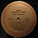 West, Bruce & Laing : Why Dontcha (LP, Album, Quad)