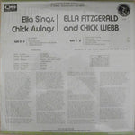 Ella Fitzgerald  And  Chick Webb : Ella Sings, Chick Swings (LP, Album, Quad)