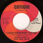 Chollo Rivera & Latin Soul Drives* : I Could Never Hurt You Girl / Black & Blues (7", Single)