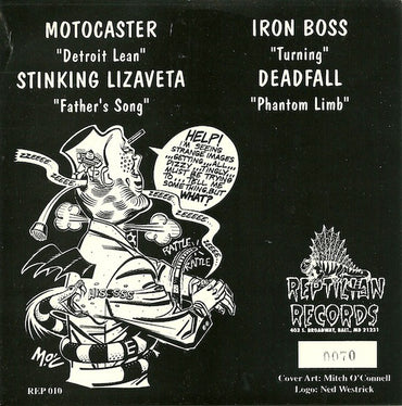 Various : Hot Rock Action Vol. 2 (7", Comp, Num, Red)
