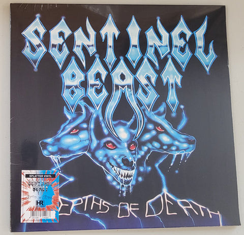 Sentinel Beast : Depths Of Death (LP, Album, Ltd, RE, Whi)