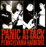 Panic Attack (3) : Can't Erase The Past (7", Blu)