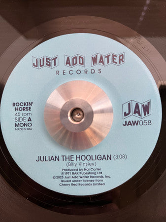 Rockin' Horse (3) : Julian The Hooligan (7", Mono, RE)